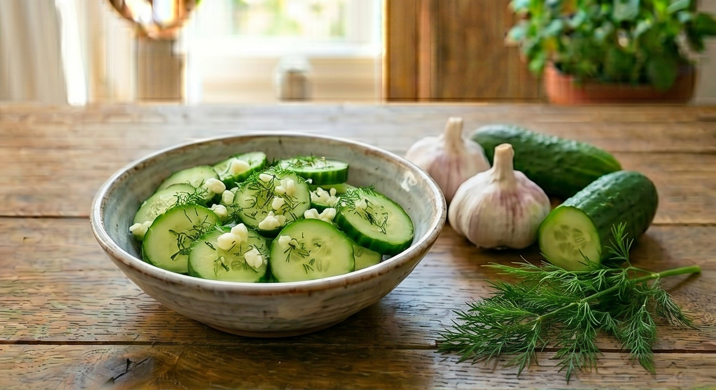 Gurke-Knoblauch-Dill