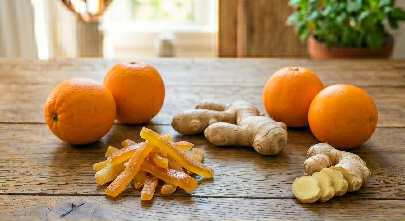 Orange-Ingwer